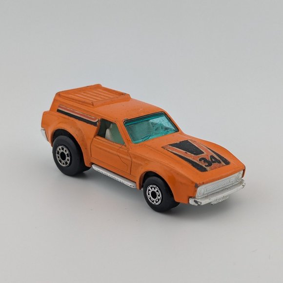 1975 Matchbox Superfast No 34 Vantastic dieacast orange - Picture 1 of 4